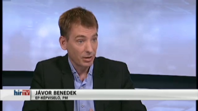 A HírTV-ben az energiahatékonyságról szóló törvény elfogadásával kapcsolatban