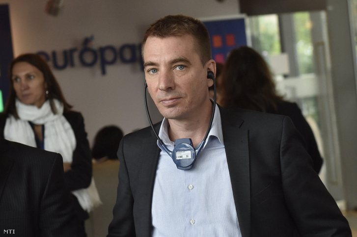 Jávor Benedek, a Párbeszéd európai parlamenti képviselője Fotó: Máthé Zoltán